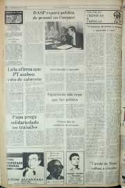 Página do jornal Correio do Ceará de novembro de 1982