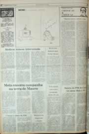 Página do jornal Correio do Ceará de novembro de 1982
