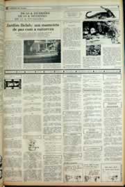 Página do jornal Correio do Ceará de novembro de 1982