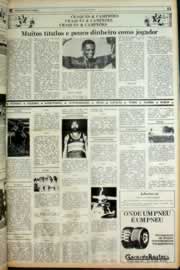 Página do jornal Correio do Ceará de novembro de 1982