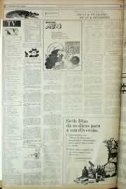Página do jornal Correio do Ceará de novembro de 1982