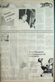 Página do jornal Correio do Ceará de novembro de 1982