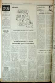 Página do jornal Correio do Ceará de novembro de 1982