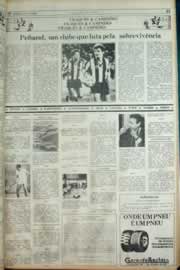 Página do jornal Correio do Ceará de novembro de 1982