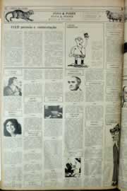 Página do jornal Correio do Ceará de novembro de 1982