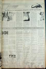 Página do jornal Correio do Ceará de novembro de 1982