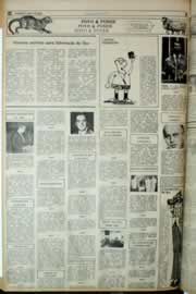 Página do jornal Correio do Ceará de novembro de 1982