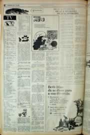 Página do jornal Correio do Ceará de novembro de 1982