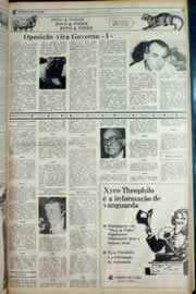 Página do jornal Correio do Ceará de novembro de 1982