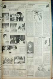 Página do jornal Correio do Ceará de novembro de 1982
