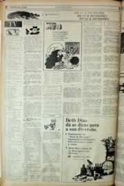 Página do jornal Correio do Ceará de novembro de 1982