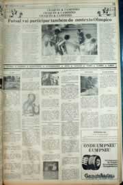Página do jornal Correio do Ceará de novembro de 1982