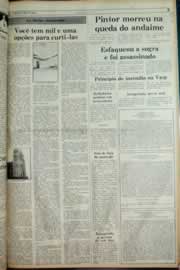Página do jornal Correio do Ceará de dezembro de 1982