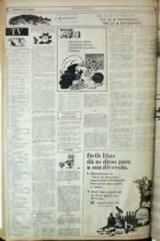 Página do jornal Correio do Ceará de dezembro de 1982