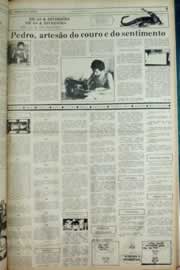 Página do jornal Correio do Ceará de dezembro de 1982