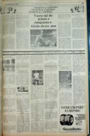 Página do jornal Correio do Ceará de dezembro de 1982