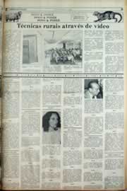 Página do jornal Correio do Ceará de dezembro de 1982