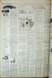 Página do jornal Correio do Ceará de dezembro de 1982