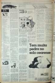 Página do jornal Correio do Ceará de dezembro de 1982