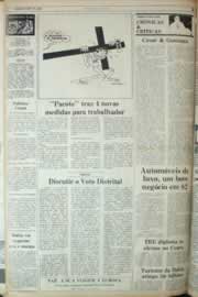 Página do jornal Correio do Ceará de dezembro de 1982