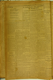 Página do jornal O Nordeste de julho de 1922