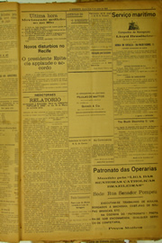 Página do jornal O Nordeste de julho de 1922