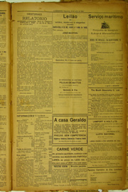 Página do jornal O Nordeste de julho de 1922