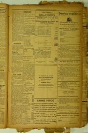 Página do jornal O Nordeste de julho de 1922
