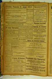 Página do jornal O Nordeste de julho de 1922