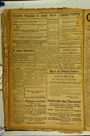 Página do jornal O Nordeste de julho de 1922