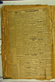 Página do jornal O Nordeste de julho de 1922