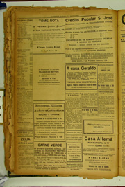 Página do jornal O Nordeste de agosto de 1922