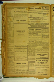 Página do jornal O Nordeste de agosto de 1922