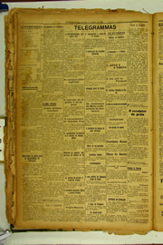 Página do jornal O Nordeste de agosto de 1922