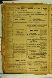 Página do jornal O Nordeste de agosto de 1922