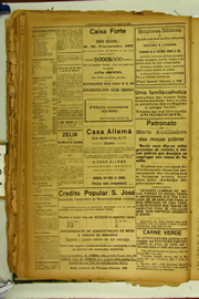 Página do jornal O Nordeste de agosto de 1922