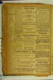 Página do jornal O Nordeste de agosto de 1922
