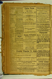 Página do jornal O Nordeste de agosto de 1922