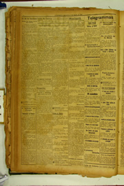 Página do jornal O Nordeste de agosto de 1922