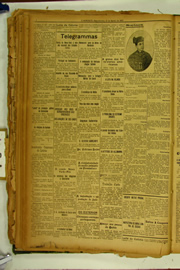 Página do jornal O Nordeste de agosto de 1922