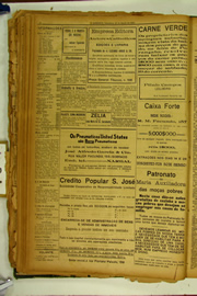 Página do jornal O Nordeste de agosto de 1922