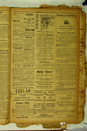 Página do jornal O Nordeste de agosto de 1922