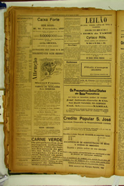 Página do jornal O Nordeste de agosto de 1922
