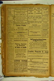 Página do jornal O Nordeste de agosto de 1922