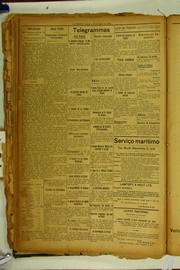 Página do jornal O Nordeste de agosto de 1922