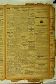 Página do jornal O Nordeste de agosto de 1922
