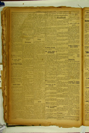 Página do jornal O Nordeste de agosto de 1922