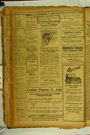 Página do jornal O Nordeste de setembro de 1922