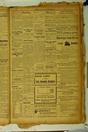 Página do jornal O Nordeste de setembro de 1922