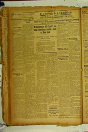 Página do jornal O Nordeste de outubro de 1922